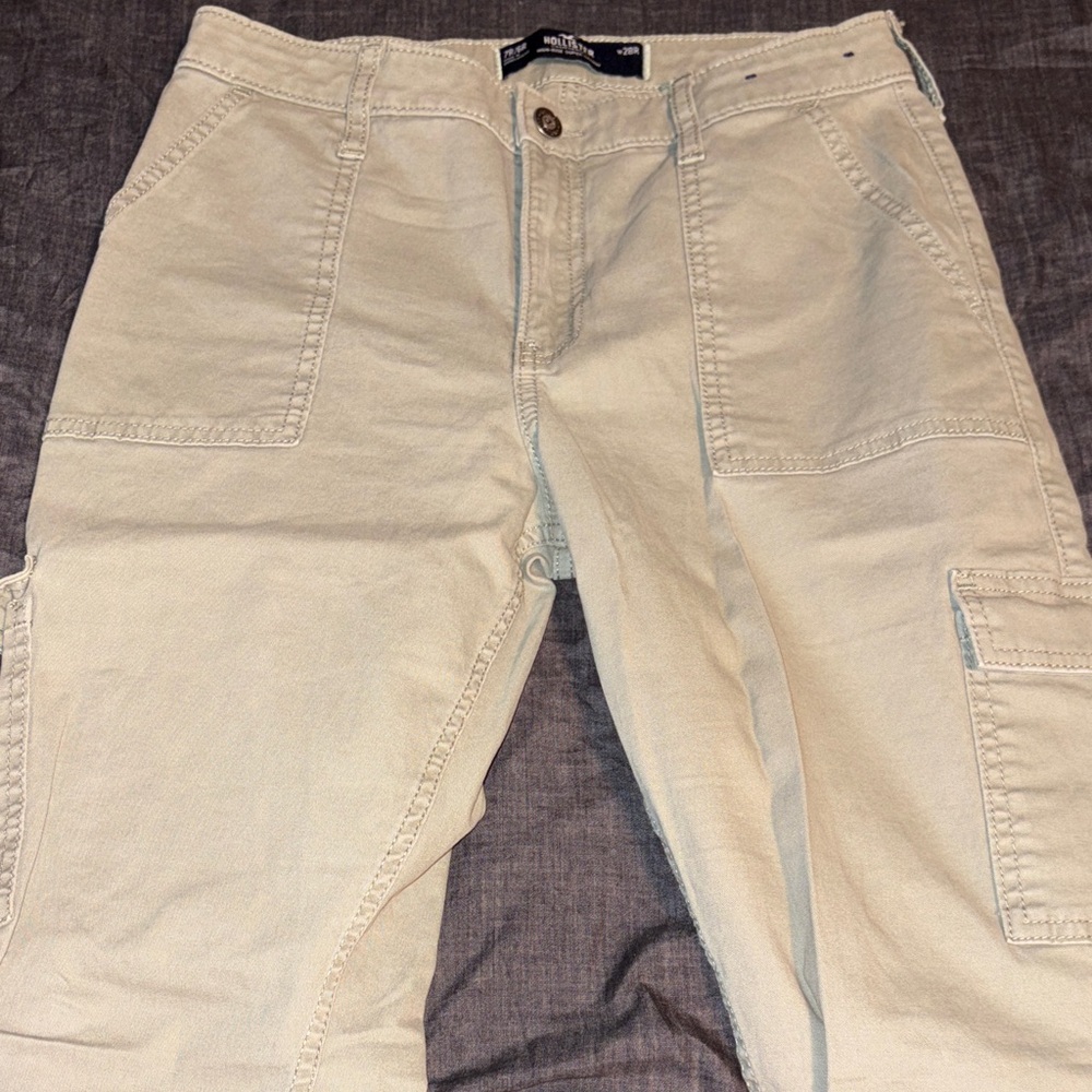 Hollister Women's Skinny Jeans - Cream